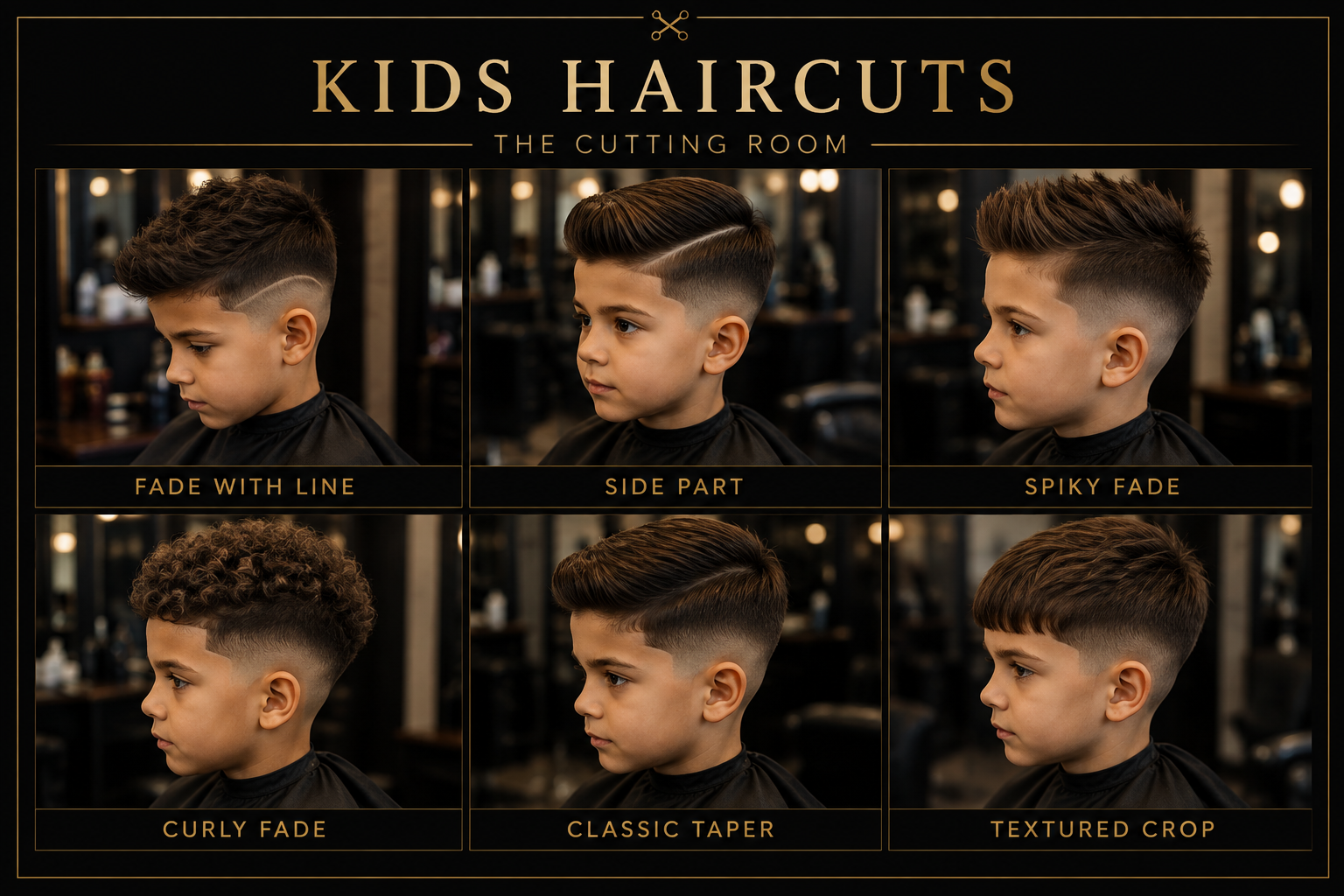 The Cutting Room kids haircuts
